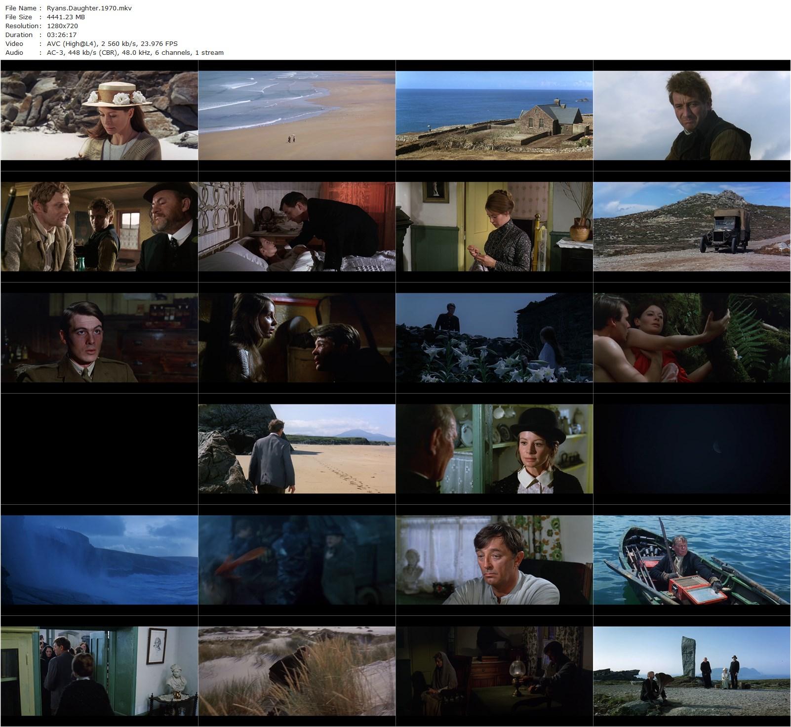 Ryan’s Daughter (1970) David Lean, Robert Mitchum, Trevor Howard, John Mills-poster