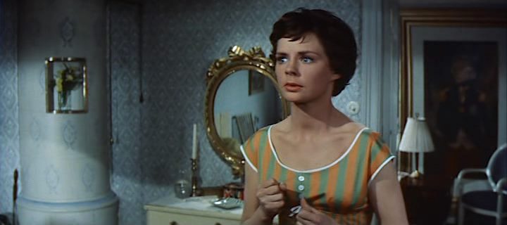 Rider in Blue AKA Ryttare i blått (1959) Arne Mattsson, Gunnel Broström, Bengt Brunskog, Gio Petré, Björn Bjelfvenstam-poster