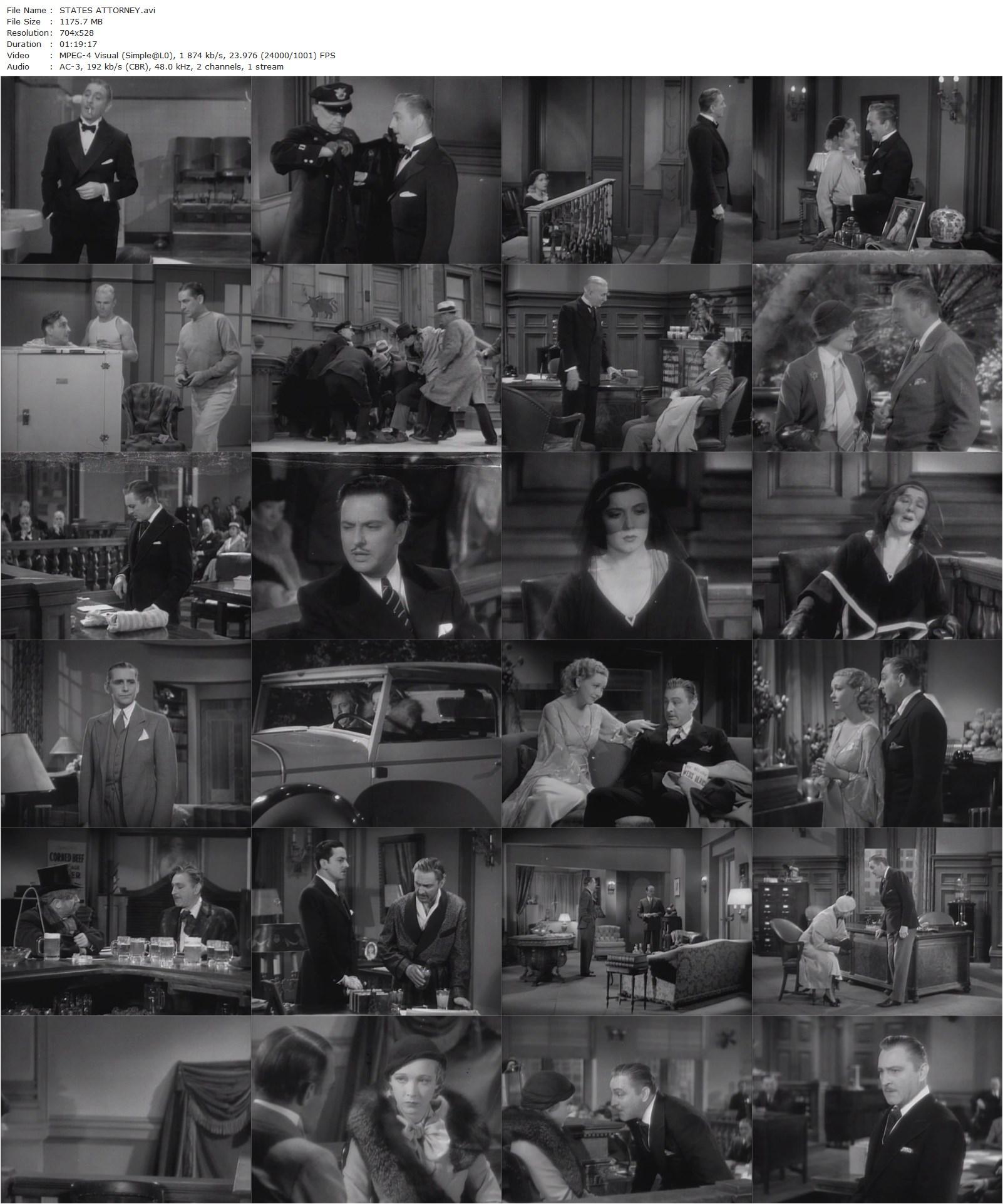 State’s Attorney (1932) George Archainbaud, John Barrymore, Helen Twelvetrees, Jill Esmond-poster