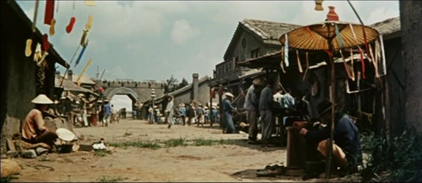 The Sand City in Manchuria AKA Sabaku o Wataru Taiyo (1960) Kiyoshi Saeki, Sô Yamamura, Ken Takakura, Koji Tsuruta-poster