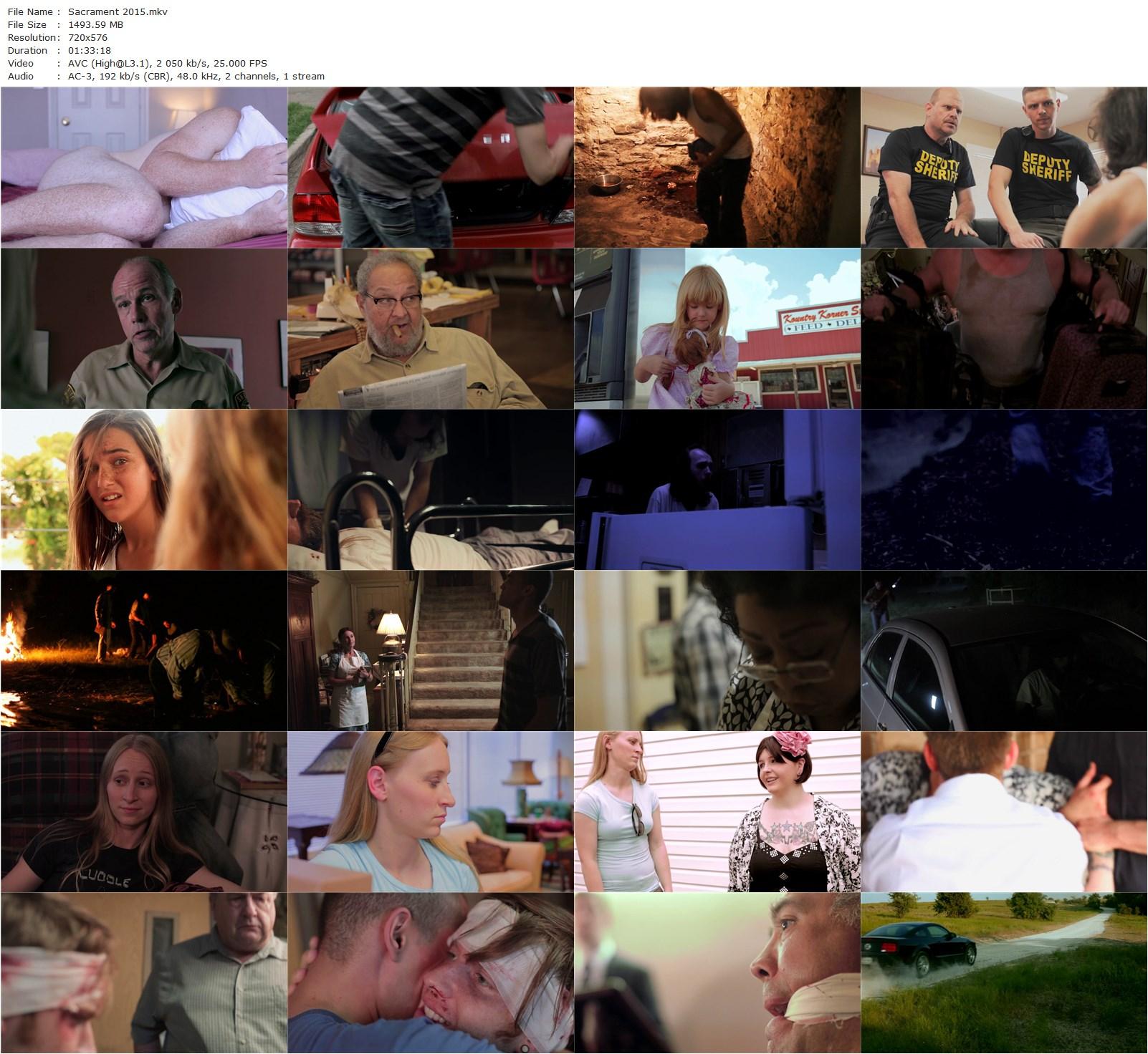 Sacrament (2014) Shawn Ewert, Avery Pfeiffer-poster