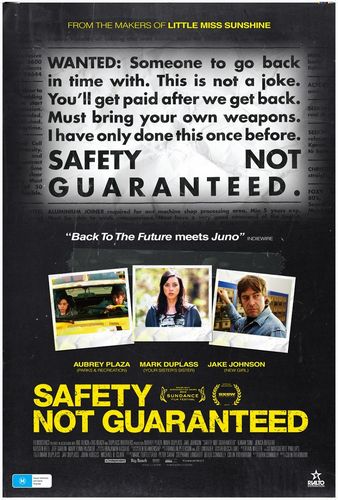 Safety Not Guaranteed (2012) Colin Trevorrow, Aubrey Plaza, Mark Duplass, Jake Johnson