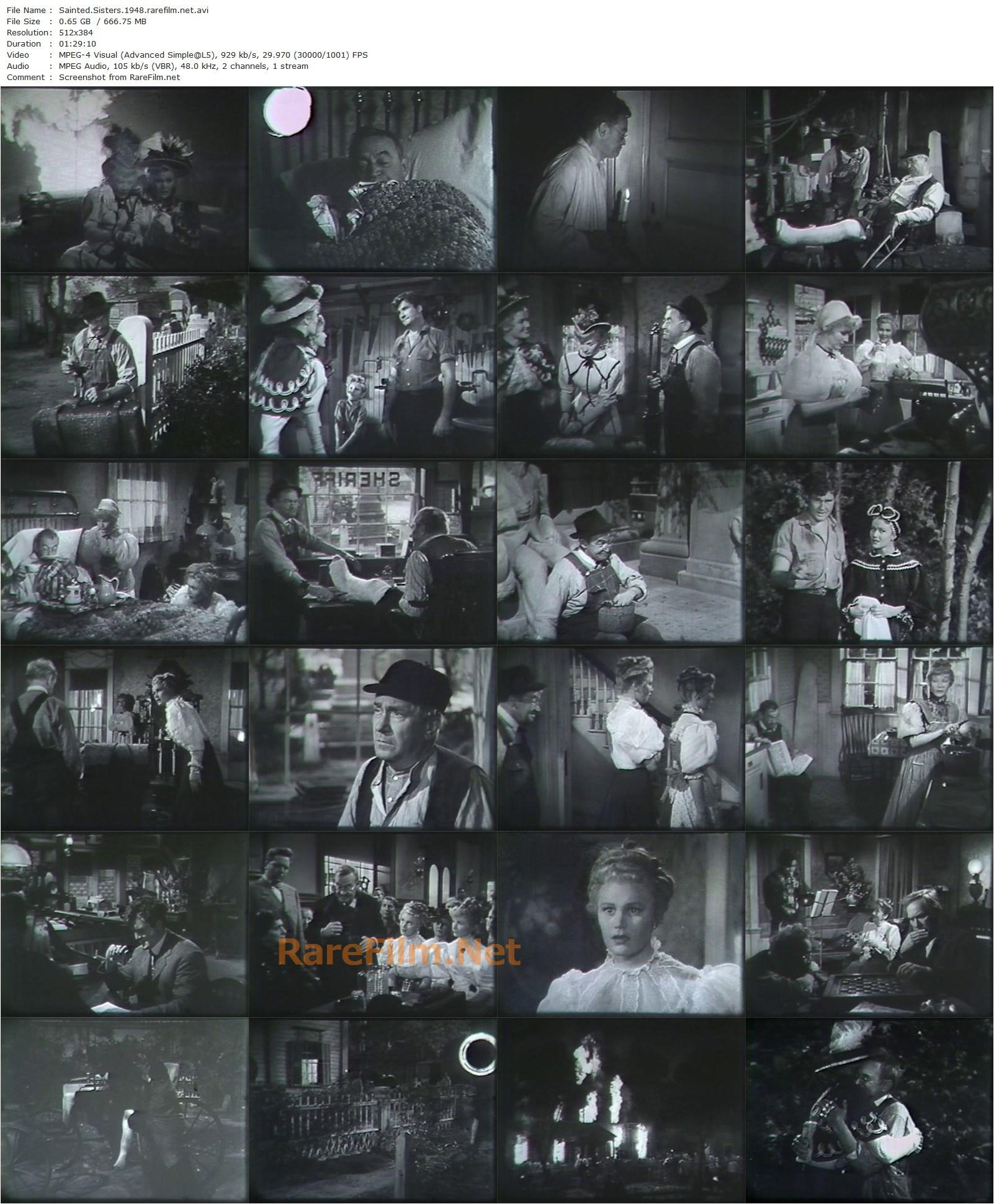 The Sainted Sisters (1948) William D. Russell, Veronica Lake, Joan Caulfield, Barry Fitzgerald-poster