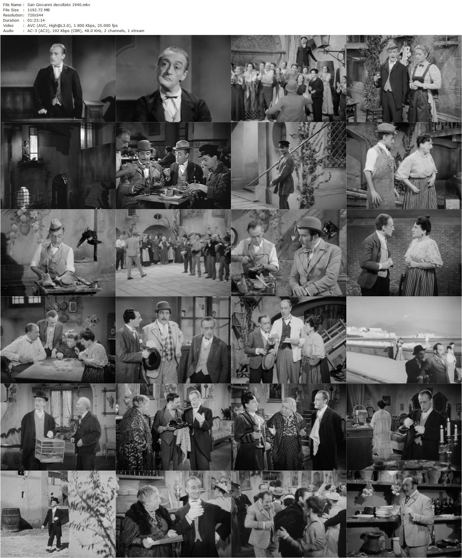 St. John the Baptist Beheaded (1940) Amleto Palermi, Giorgio Bianchi, Totò, Titina De Filippo, Silvana Jachino-poster