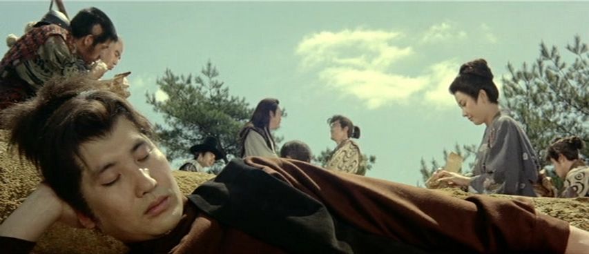 Sasuke and His Comedians / Sanada fûunroku (1963) Tai Katô, Kinnosuke Nakamura, Misako Watanabe, Wataru Ômae-poster