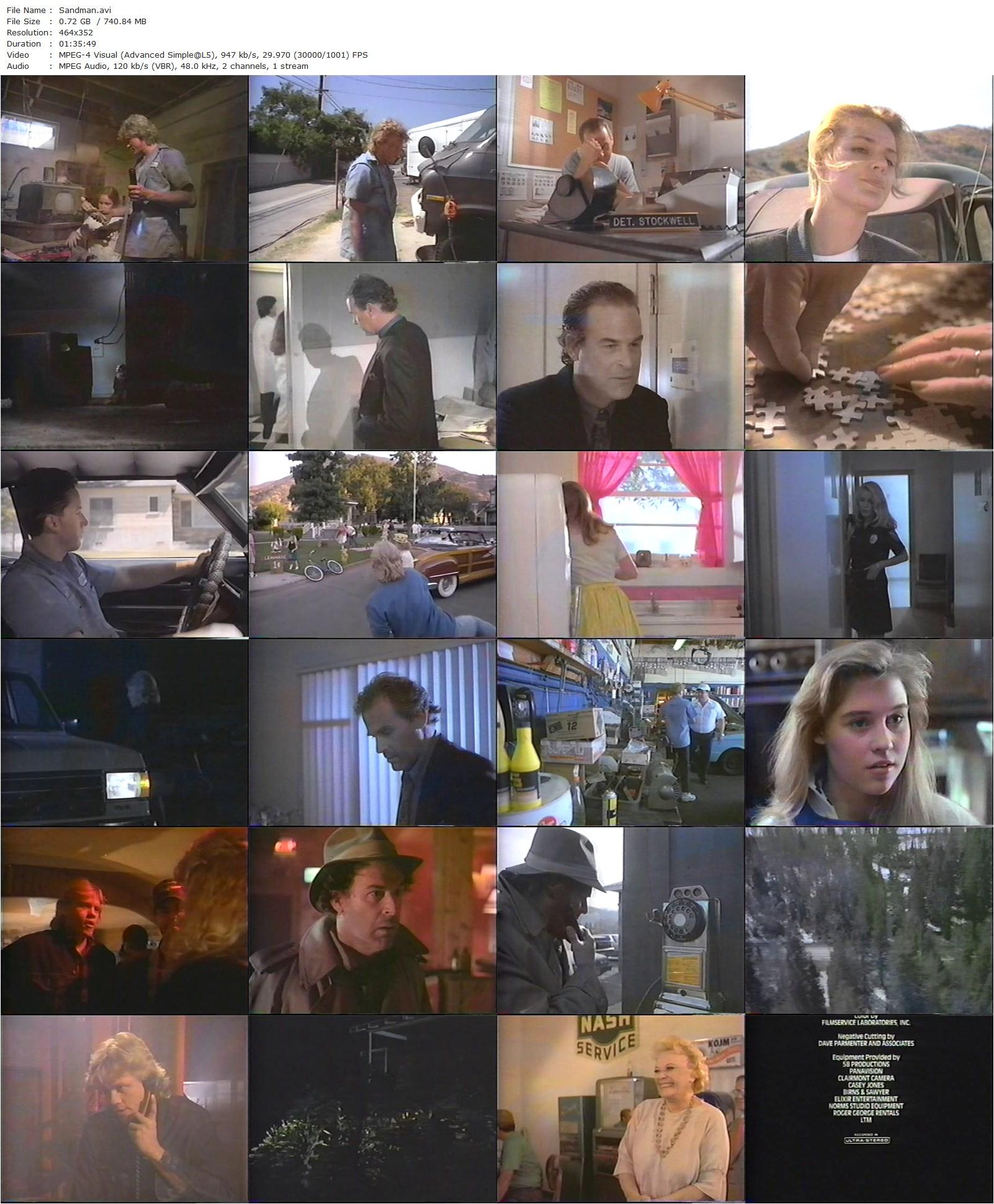 Sandman (1993) Eric Woster, Frank Rhodes, Dedee Pfeiffer-poster