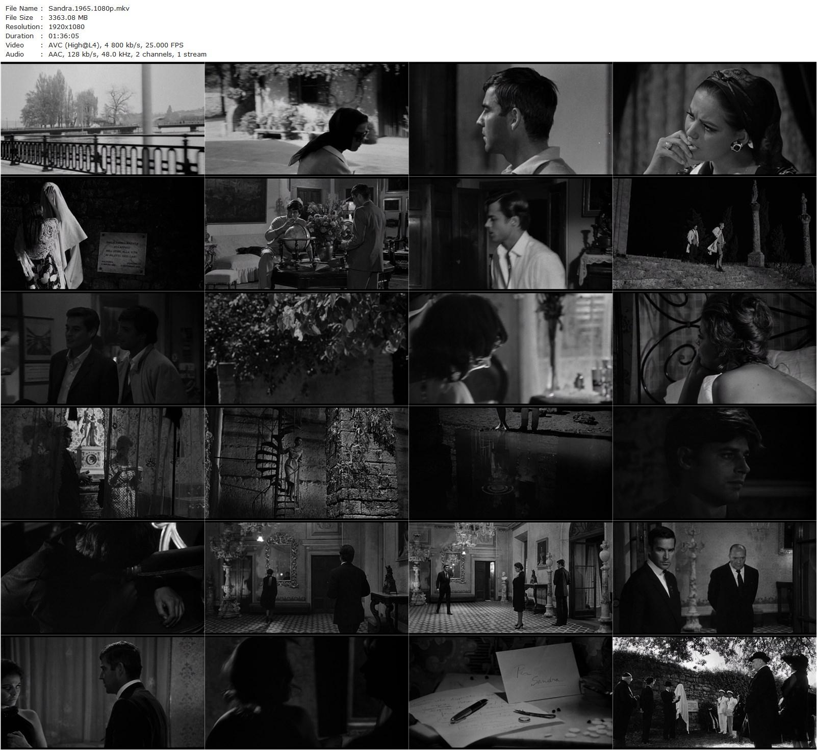 Sandra AKA Vaghe stelle dell’Orsa… (1965) Luchino Visconti, Claudia Cardinale, Jean Sorel, Michael Craig-poster