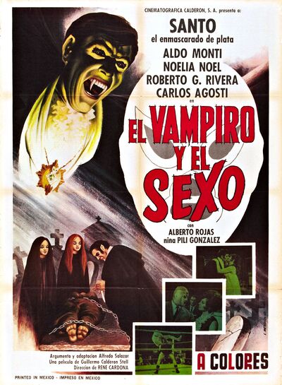 René Cardona – Santo en El tesoro de Drácula AKA Santo and Dracula’s Treasure (1969)