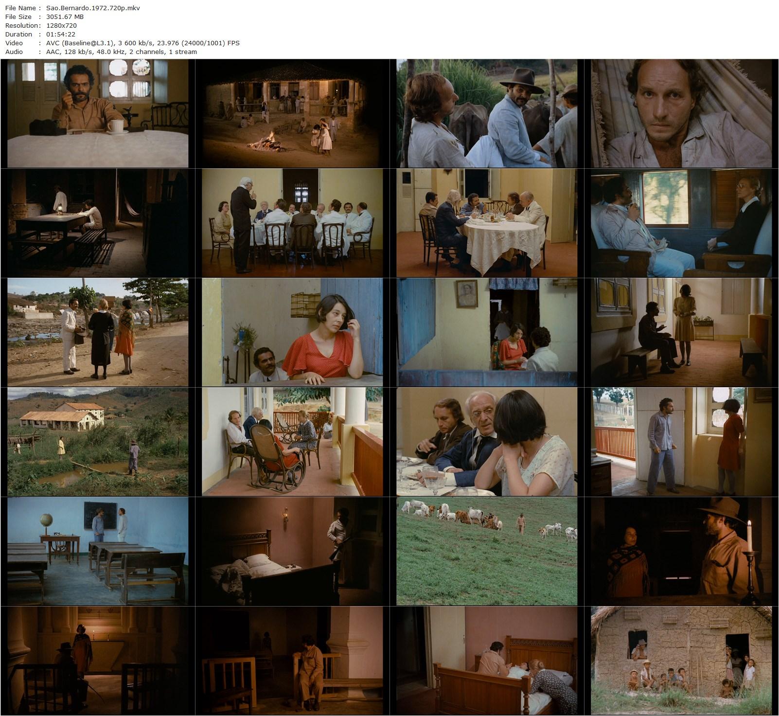 Saint Bernard / São Bernardo (1972) Leon Hirszman, Othon Bastos, Isabel Ribeiro, Nildo Parente-poster