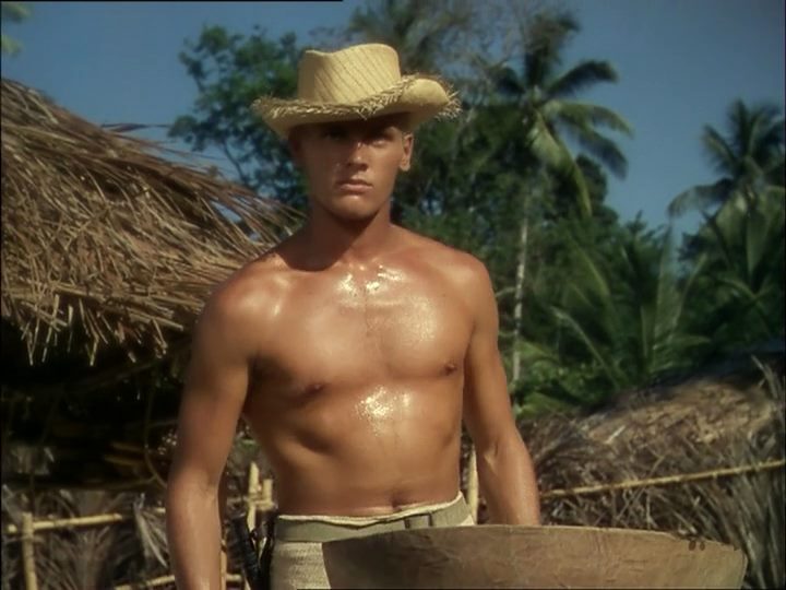 Saturday Island (1952) Stuart Heisler, Linda Darnell, Tab Hunter, Donald Gray, Adventure, Romance, War-poster