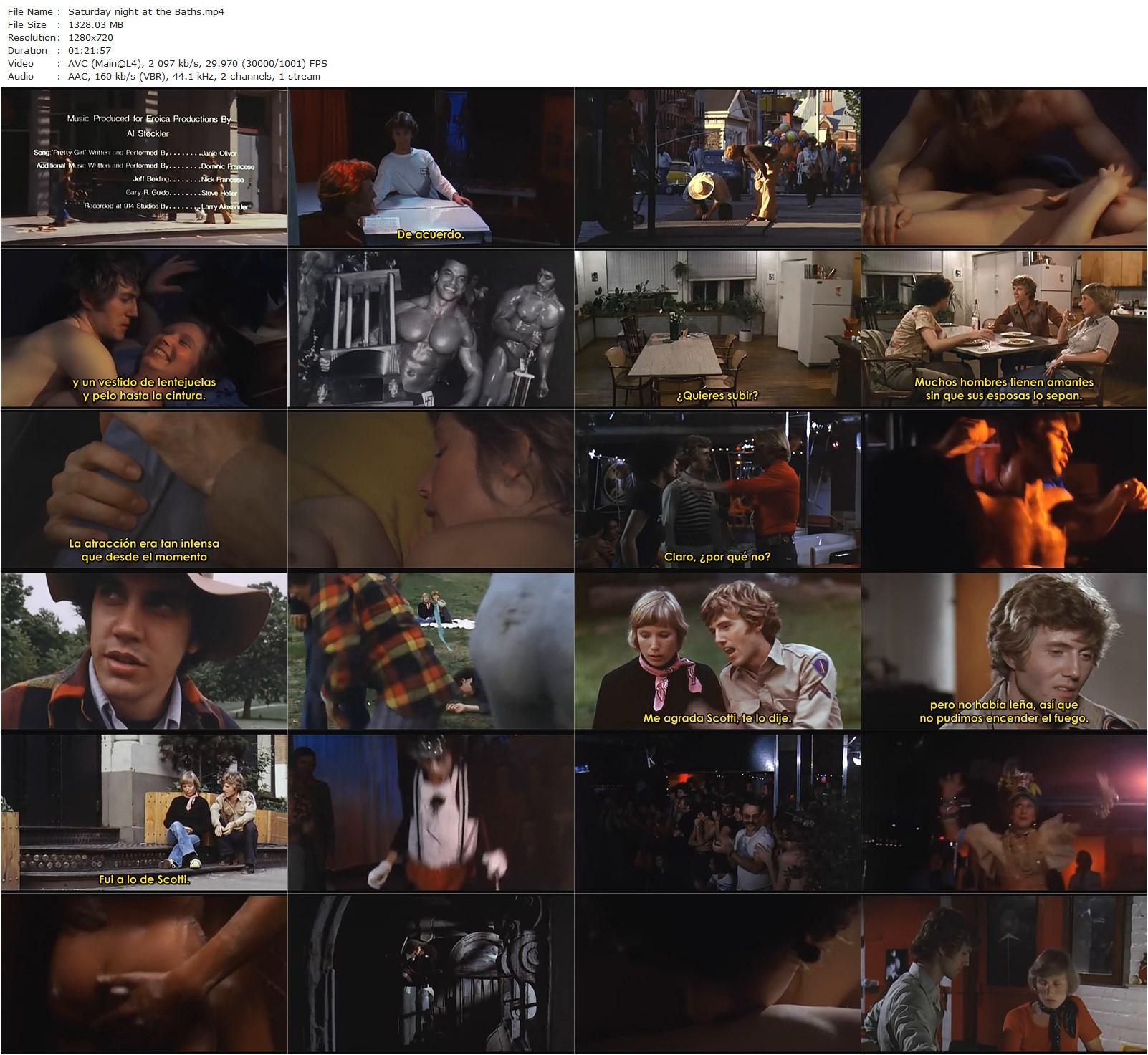 Saturday Night at the Baths (1975) David Buckley, Robert Aberdeen, Ellen Sheppard, Don Scotti-poster