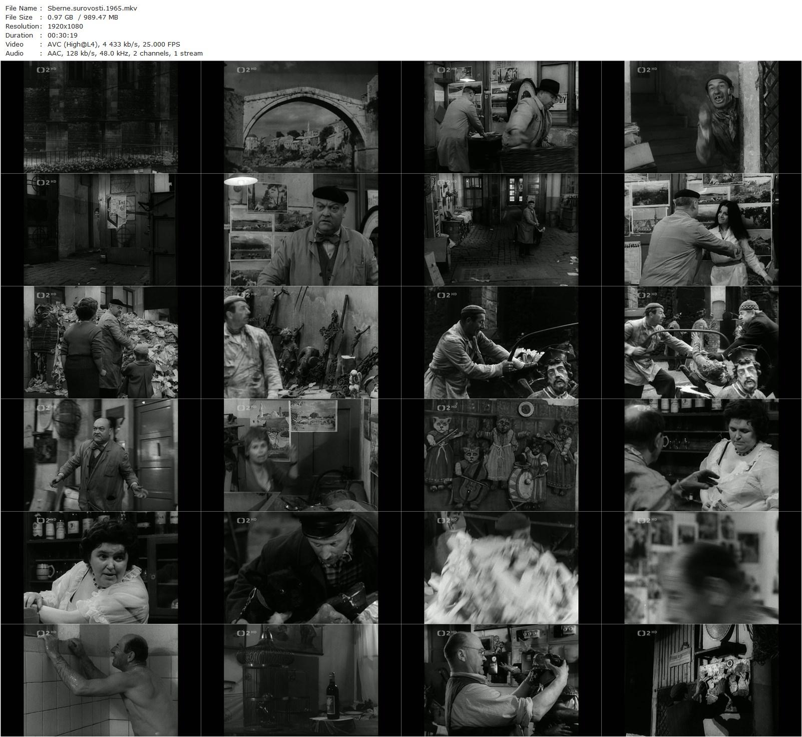 The Junk Shop AKA Sberné surovosti (1965) Juraj Herz, Václav Halama, Frantisek Ketzek, M. Cirmonová-poster