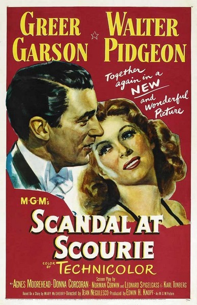 Scandal at Scourie (1953) Jean Negulesco, Greer Garson, Walter Pidgeon, Agnes Moorehead