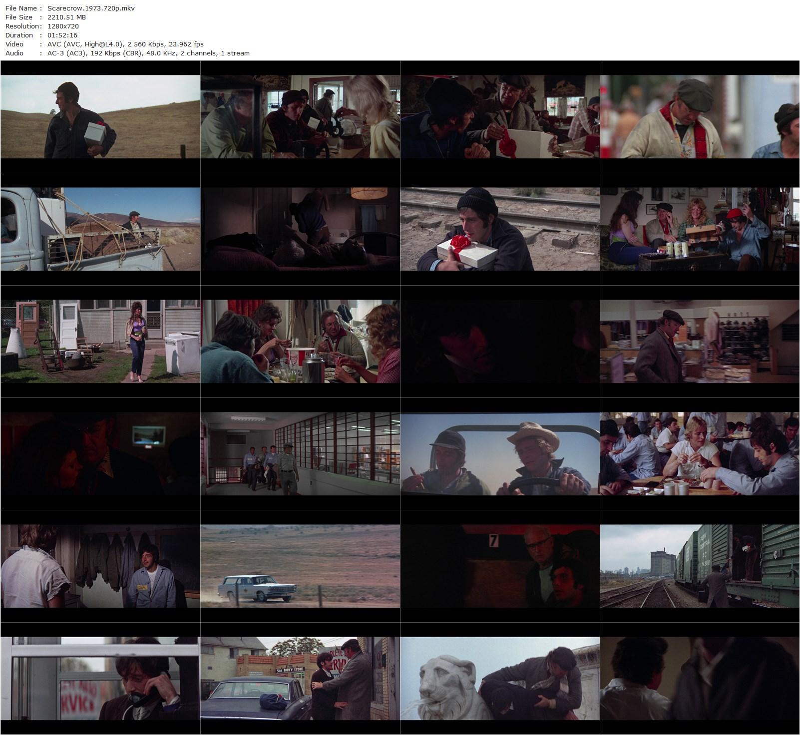 Scarecrow (1973) Jerry Schatzberg, Gene Hackman, Al Pacino, Dorothy Tristan-poster