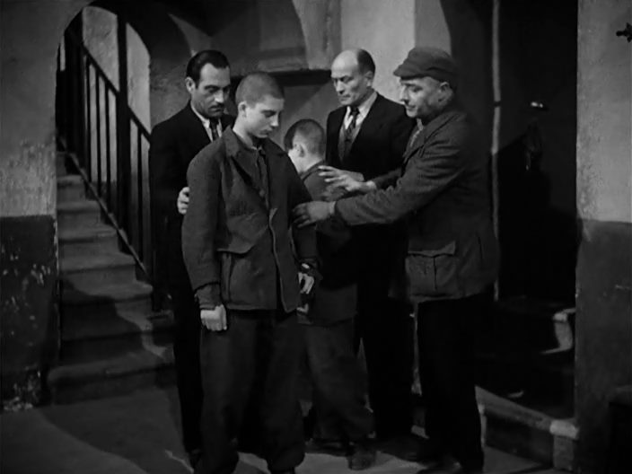 Sciuscià / Shoeshine (1946) Vittorio De Sica, Rinaldo Smordoni, Franco Interlenghi, Annielo Mele, Drama-poster