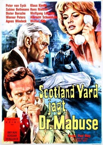 Scotland Yard jagt Dr. Mabuse / Dr. Mabuse vs. Scotland Yard (1963) Paul May, Peter van Eyck, Agnes Windeck, Dieter Borsche, Crime, Thriller, Sci-Fi, Horror, Mystery