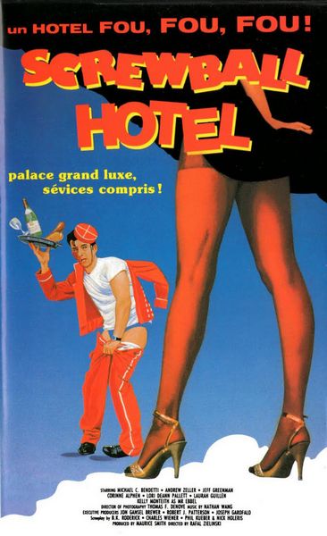 Screwball Hotel (1988) Rafal Zielinski, Michael Bendetti, Andrew Zeller, Jeff Greenman, Comedy