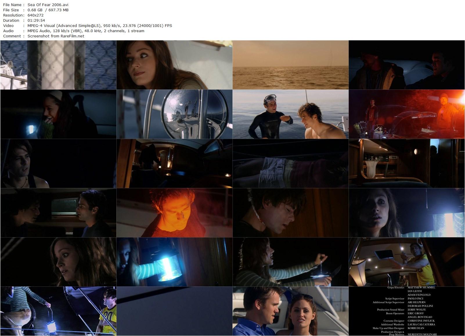 Sea of Fear (2006) Andrew Schuth-poster