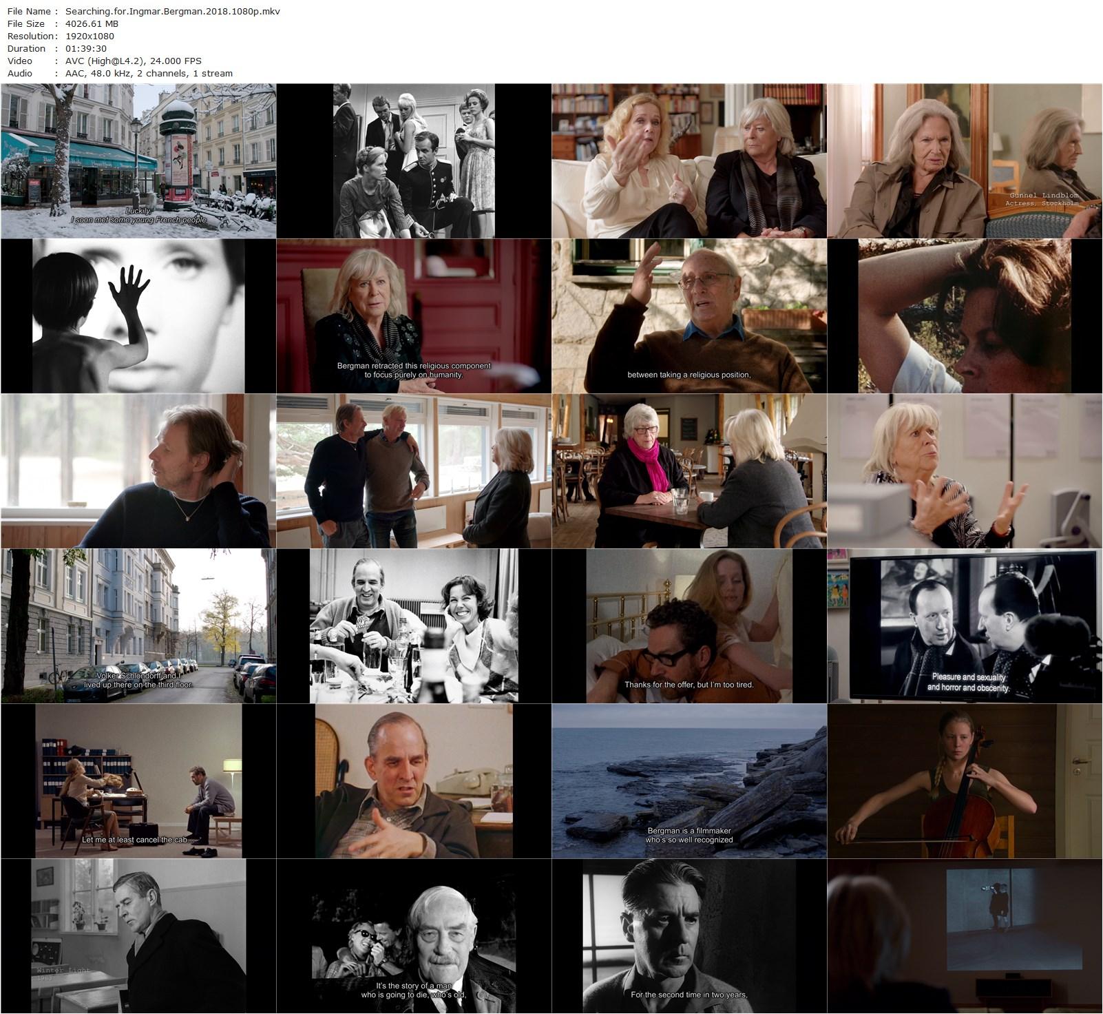 Searching for Ingmar Bergman AKA Auf der Suche nach Ingmar Bergman (2018) Margarethe von Trotta, Bettina Böhler, Ingmar Bergman, Liv Ullmann, Ruben Östlund-poster