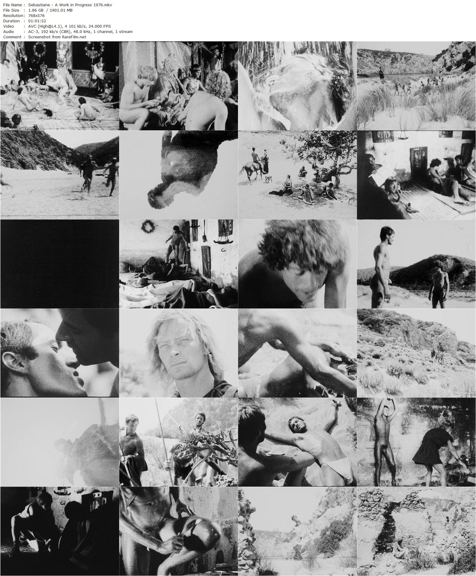 Sebastiane (1976) Paul Humfress, Derek Jarman, Leonardo Treviglio, Barney James, Neil Kennedy-poster