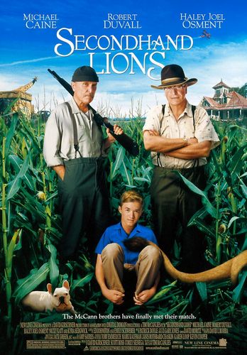 Secondhand Lions (2003) Tim McCanlies, Haley Joel Osment, Michael Caine, Robert Duvall