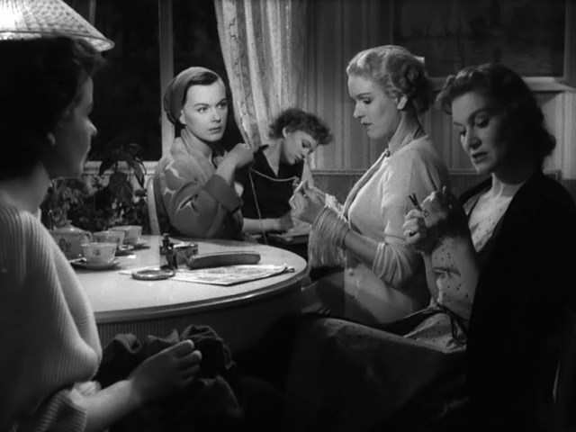 Secrets of Women (1952) Ingmar Bergman, Anita Björk, Eva Dahlbeck, Maj-Britt Nilsson-poster