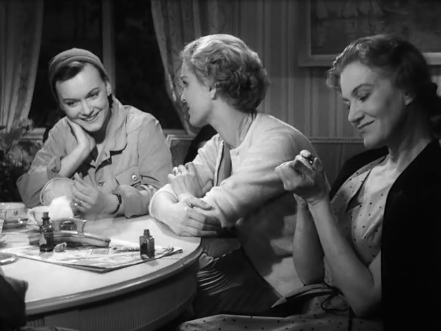 Secrets of Women (1952) Ingmar Bergman, Anita Björk, Eva Dahlbeck, Maj-Britt Nilsson-poster