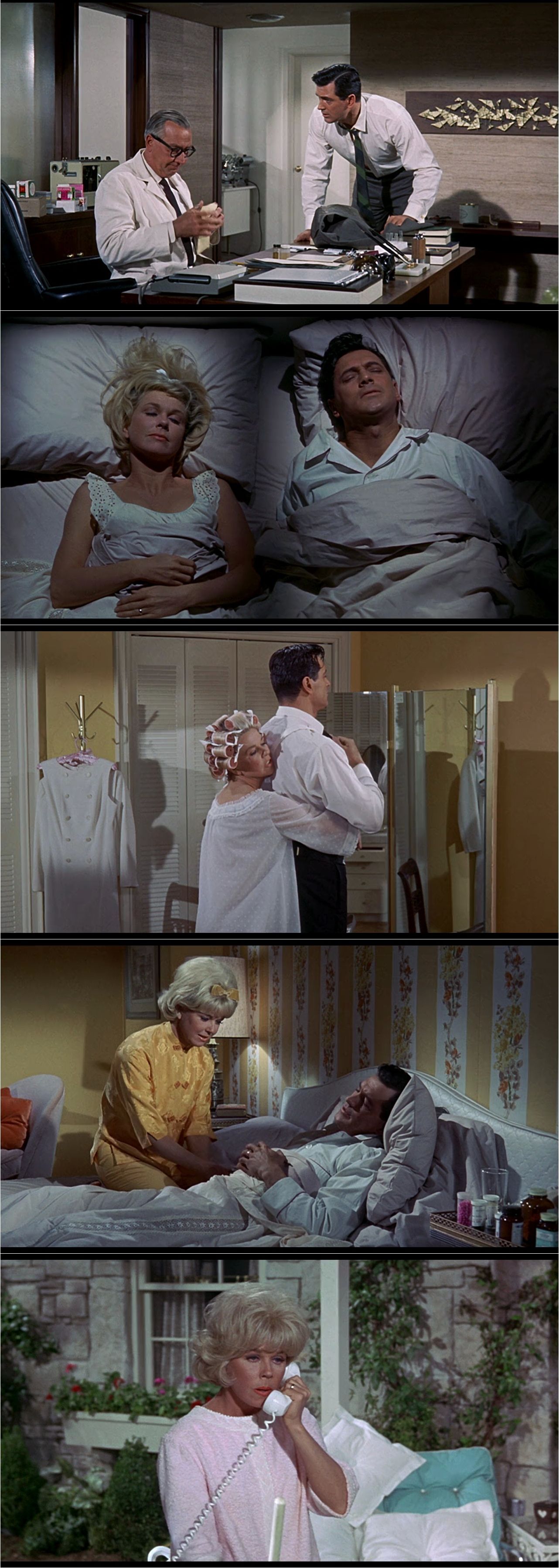 Send Me No Flowers (1964) Norman Jewison, Rock Hudson, Doris Day, Tony Randall-poster