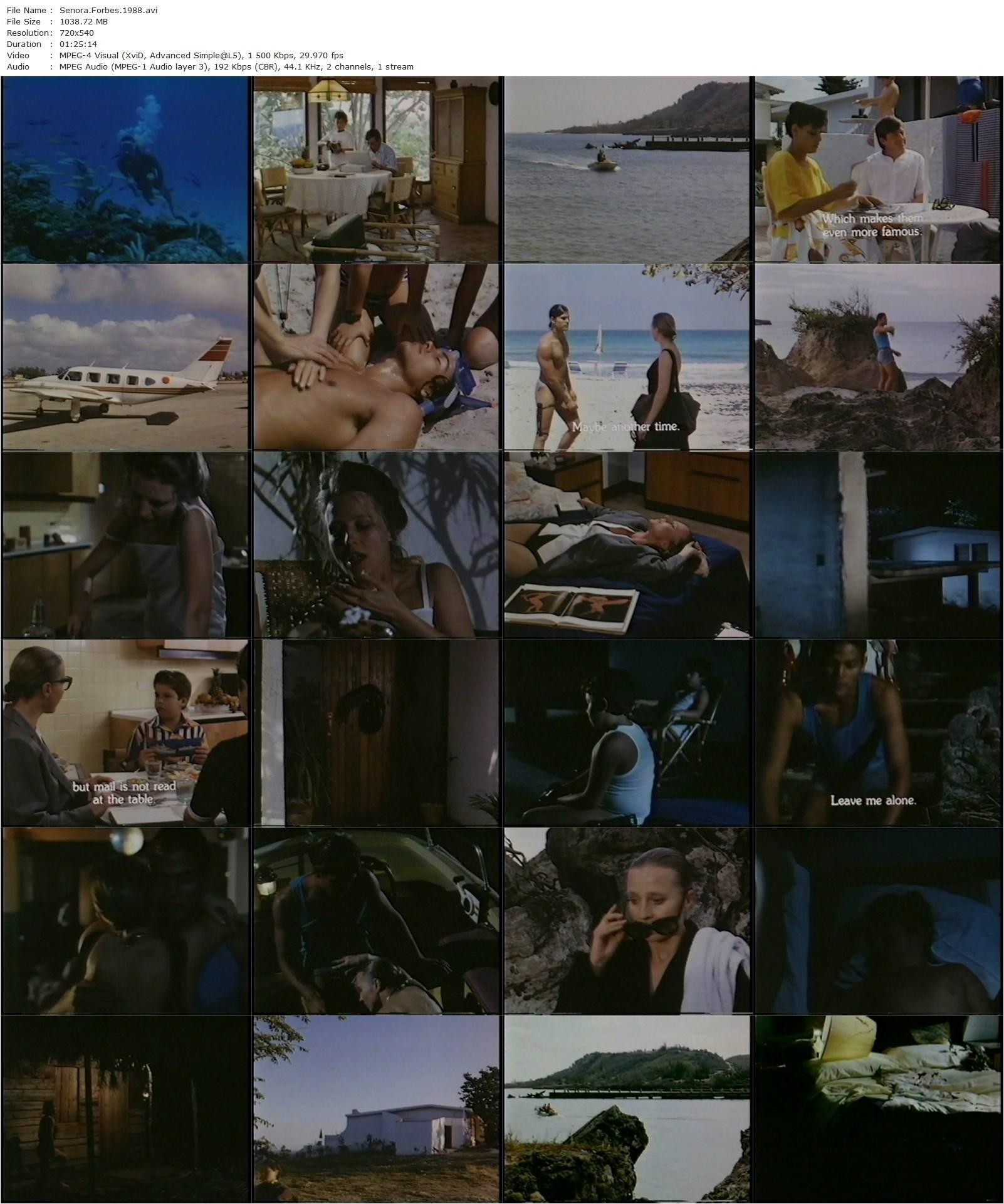 The Summer of Miss Forbes (1988) Jaime Humberto Hermosillo, Hanna Schygulla, Francisco Gattorno, Alexis Castanares-poster