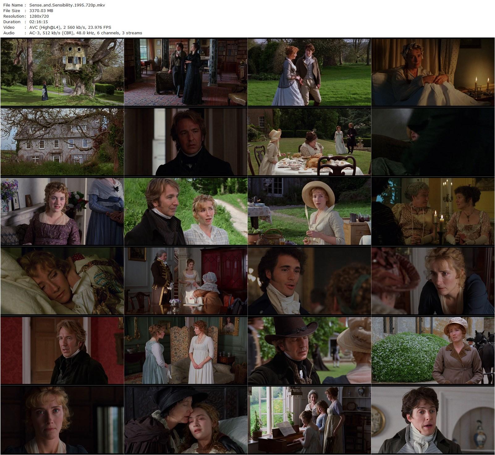 Sense and Sensibility (1995) Ang Lee, Emma Thompson, Kate Winslet, James Fleet-poster