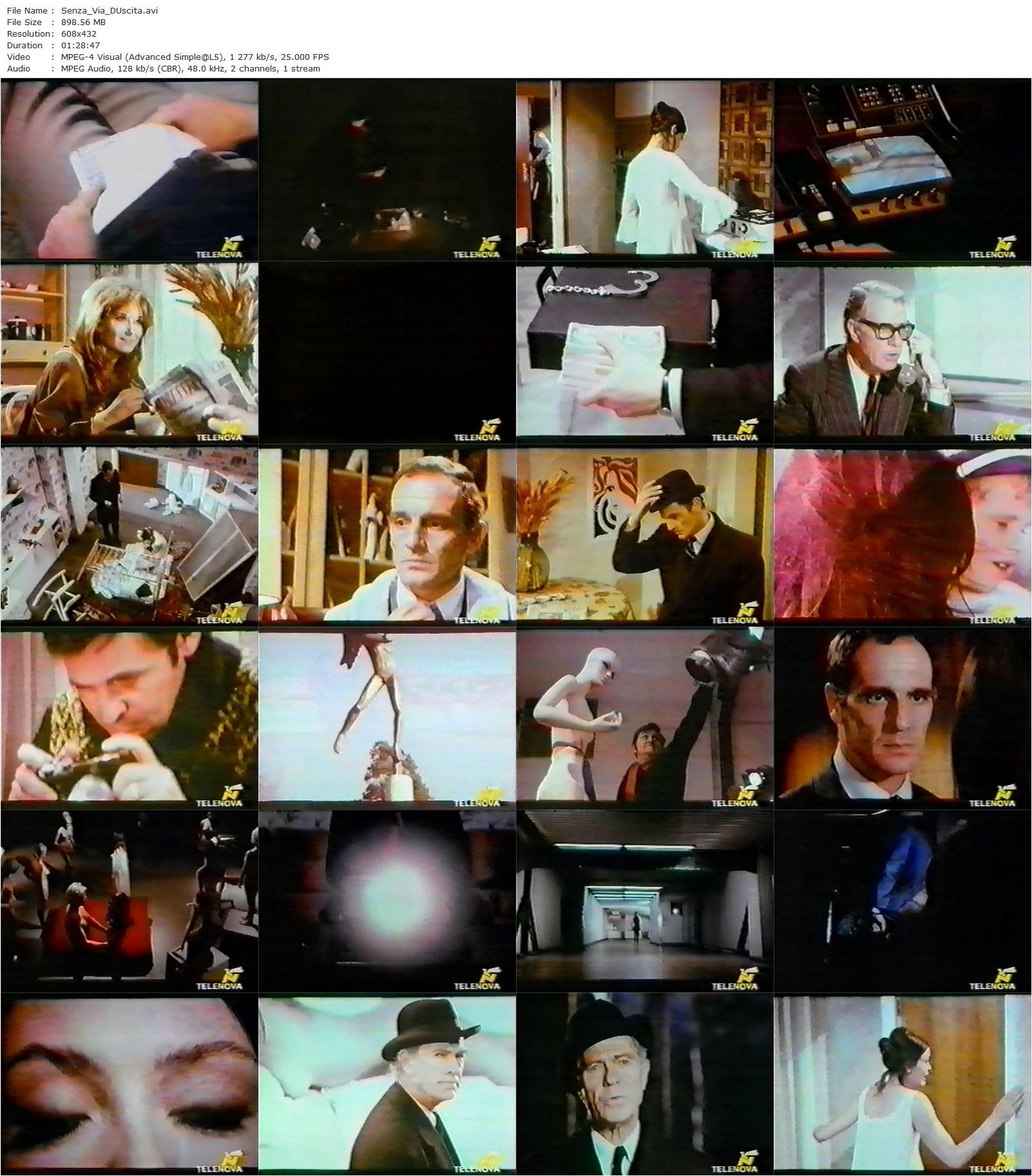 Devil’s Ransom / Senza via d’uscita (1970) Piero Sciumè, Marisa Mell, Philippe Leroy, Lea Massari-poster