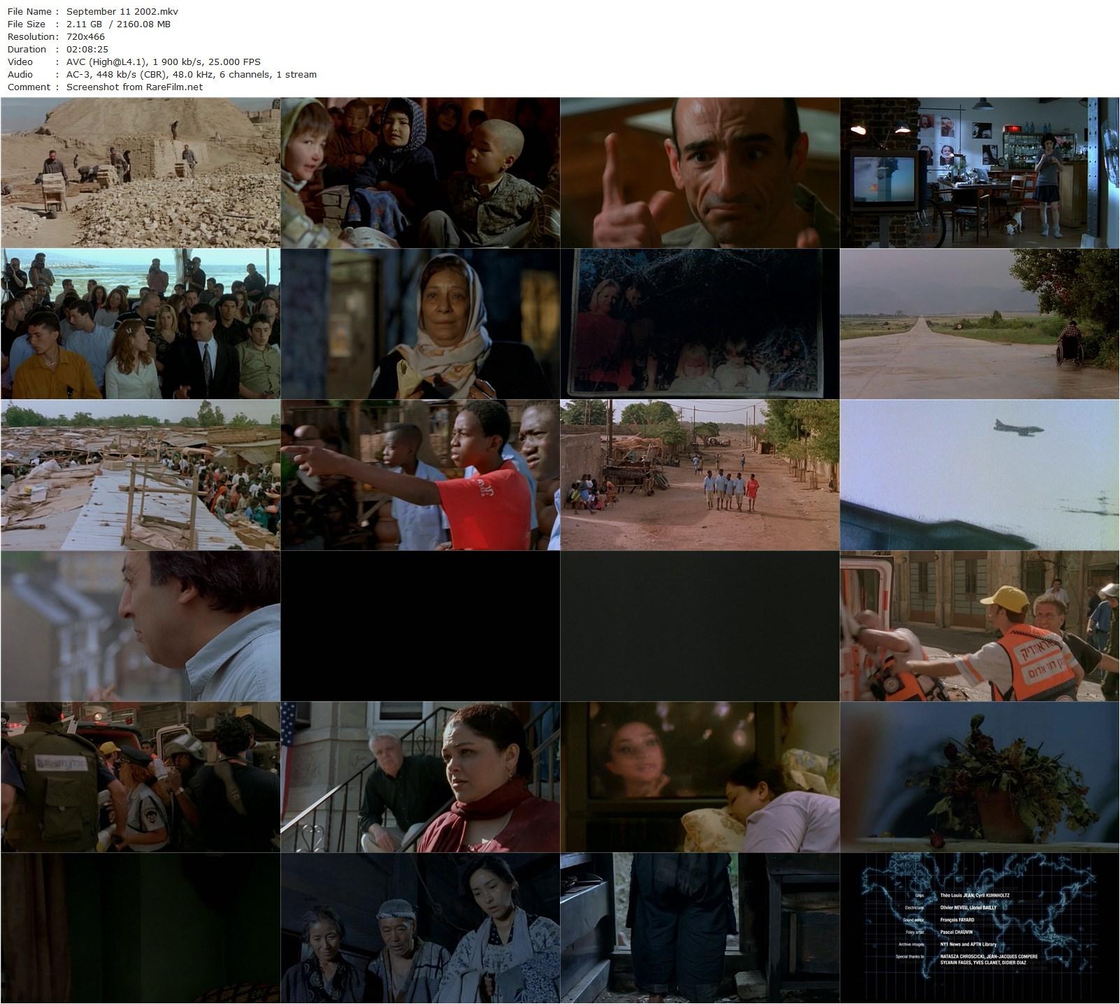 11’09”01 – September 11 (2002) Youssef Chahine, Amos Gitai, Maryam Karimi, Mohamad Dolati, Agelem Habibi-poster