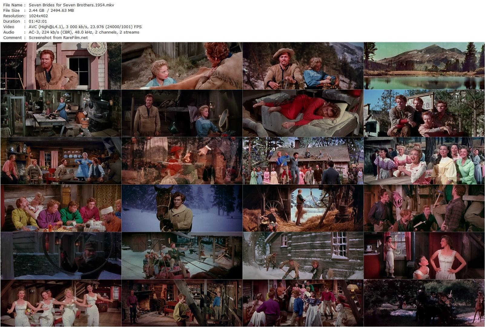 Seven Brides for Seven Brothers (1954)-poster