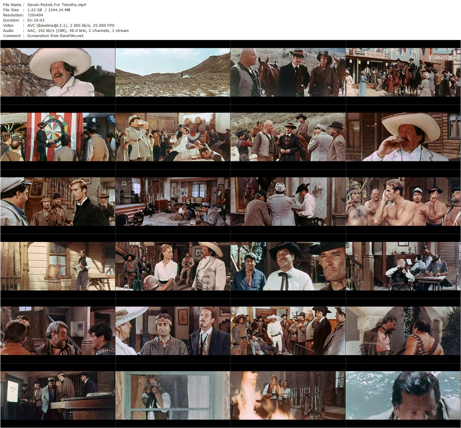 Seven Guns for Timothy / 7 magnifiche pistole (1966) Romolo Guerrieri, Sean Flynn, Fernando Sancho, Ida Galli-poster