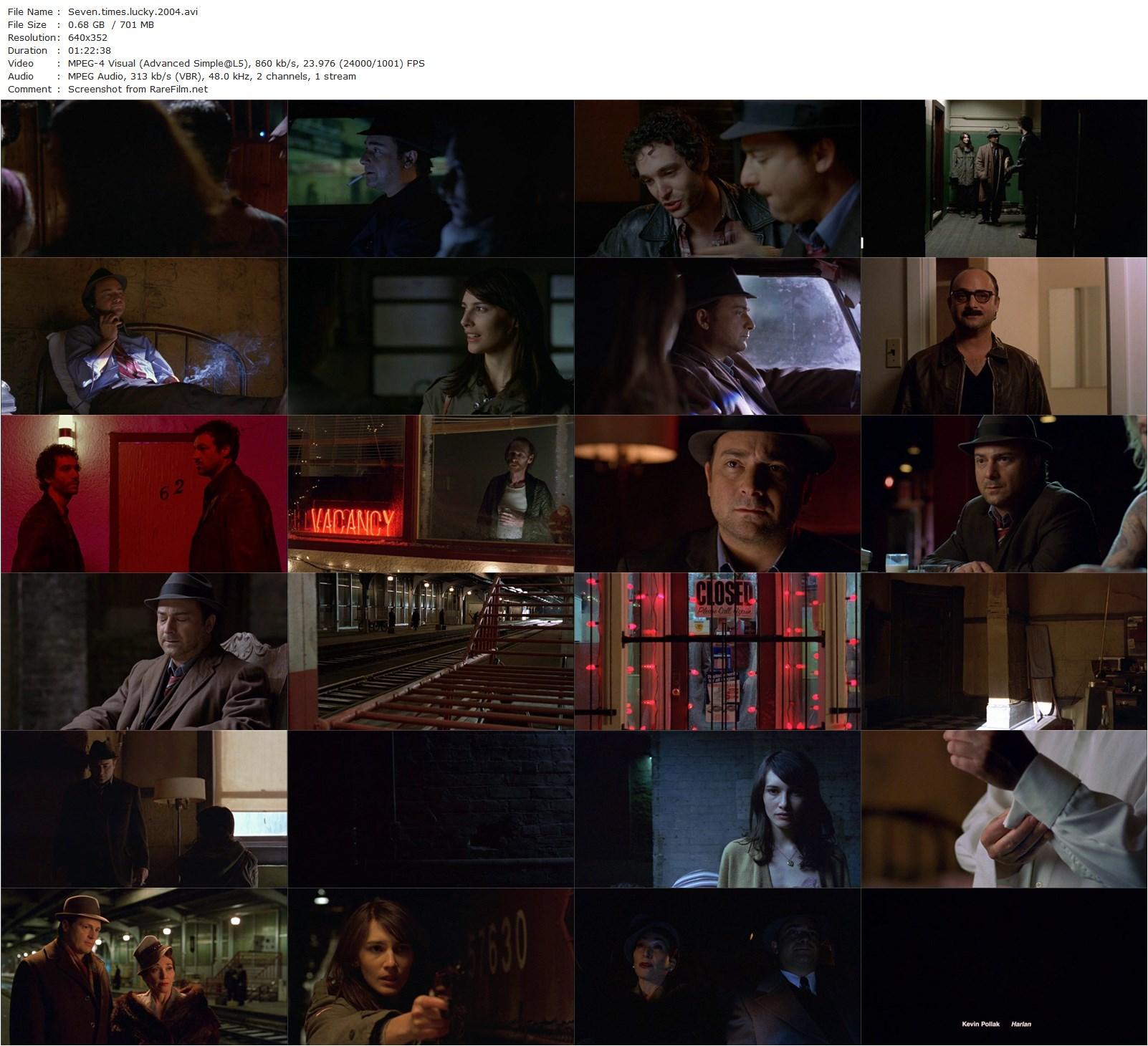 Seven Times Lucky (2004) Gary Yates, Kevin Pollak, Liane Balaban, Jonas Chernick-poster