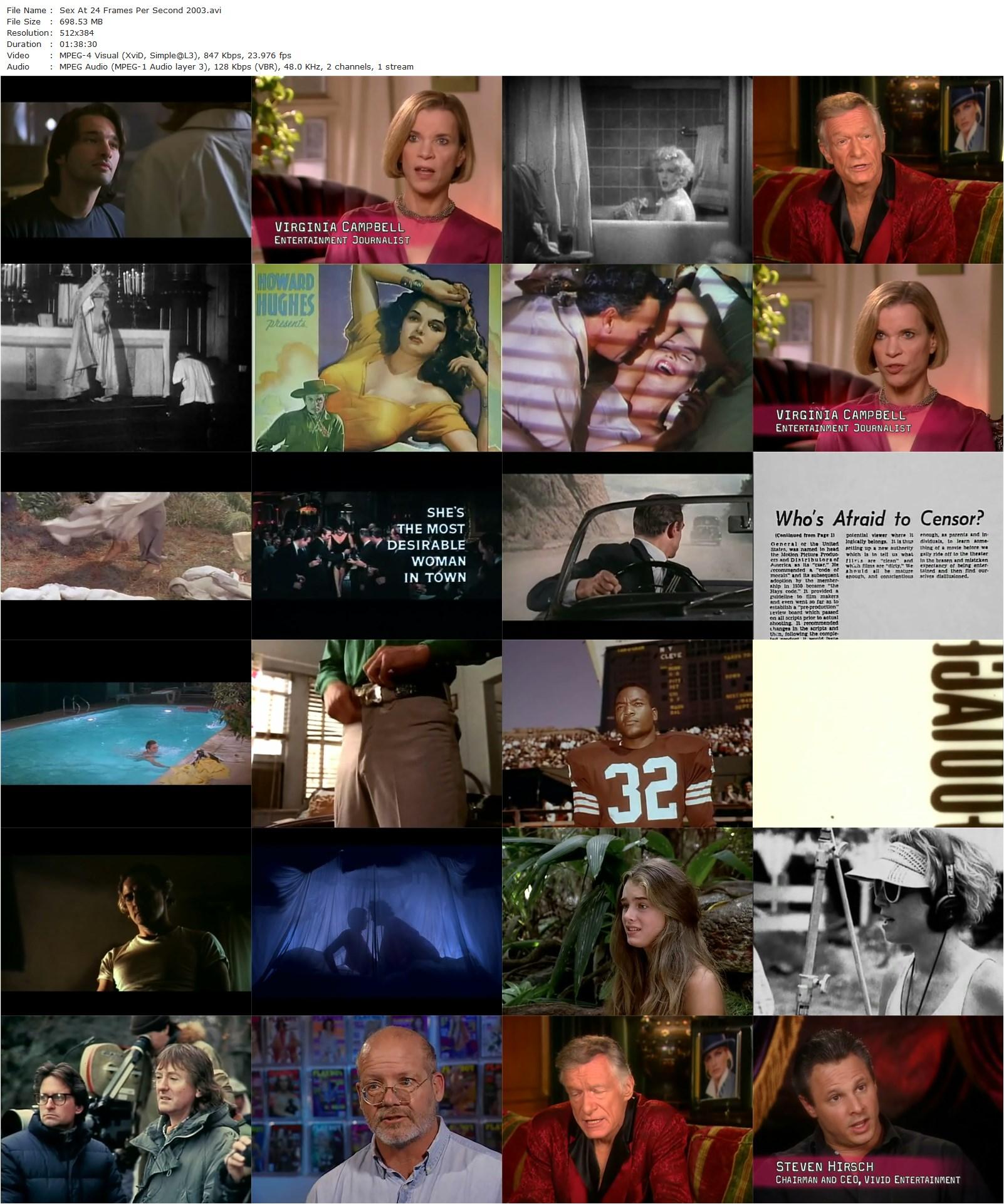 Sex at 24 Frames Per Second (2003) Kevin Burns, Steven Smith, Brandy Snow, Shannon Tweed, Richard Roeper-poster