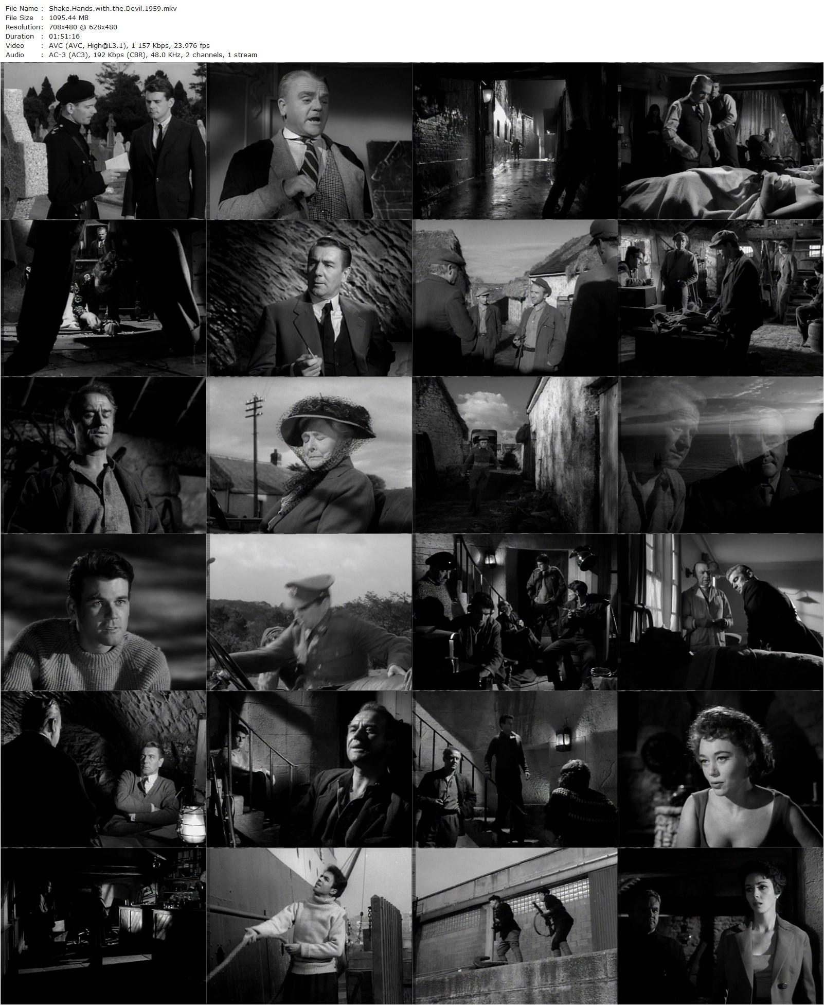 Shake Hands with the Devil (1959) Michael Anderson, James Cagney, Don Murray, Dana Wynter-poster