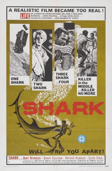 Shark (1969) Samuel Fuller, Burt Reynolds, Arthur Kennedy, Barry Sullivan, Action, Adventure, Thriller