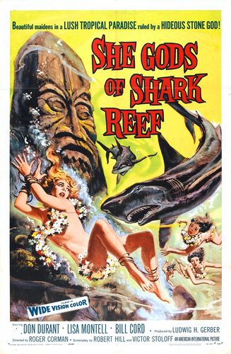 She Gods of Shark Reef (1958) Roger Corman, Bill Cord, Don Durant, Lisa Montell