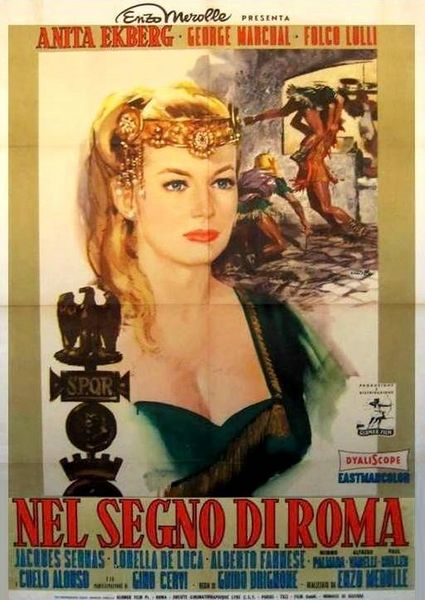Sheba and the Gladiator (1959) Guido Brignone, Anita Ekberg, Georges Marchal, Folco Lulli