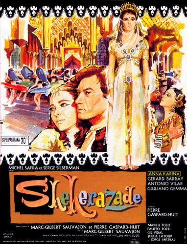 Scheherazade AKA Shéhérazade (1963) Pierre Gaspard-Huit, Anna Karina, Gérard Barray, Antonio Vilar