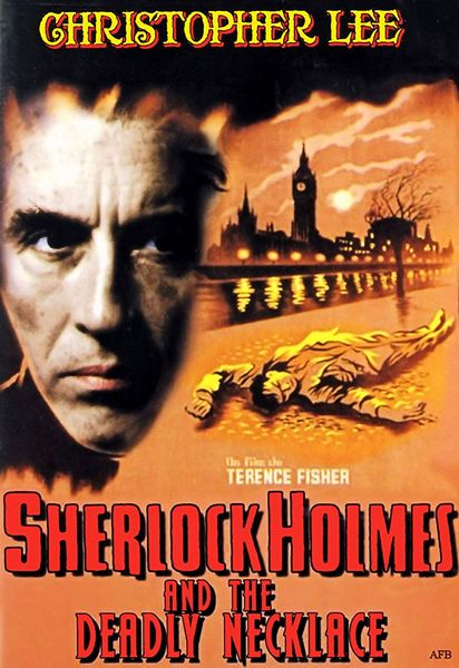 Sherlock Holmes and the Deadly Necklace (1962) Terence Fisher, Christopher Lee, Hans Söhnker, Hans Nielsen