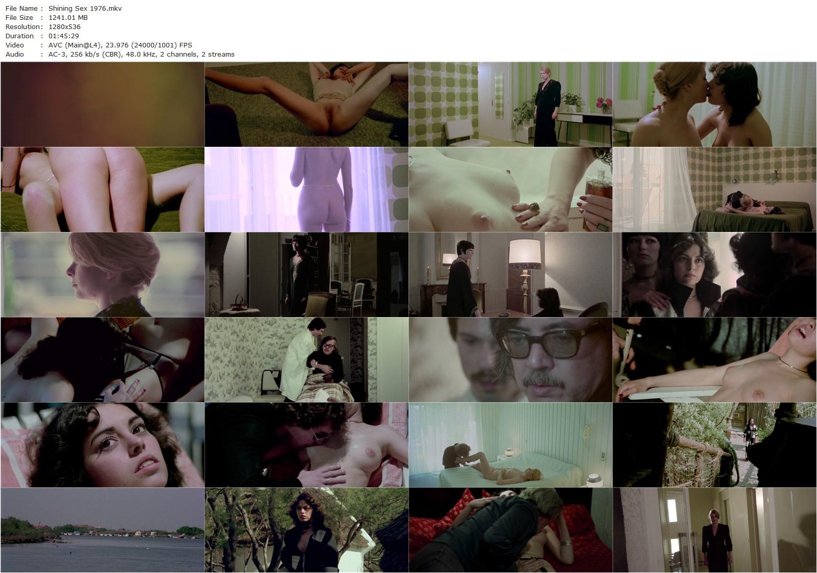 Shining Sex (1976) Jesús Franco, Lina Romay, Evelyne Scott, Monica Swinn-poster