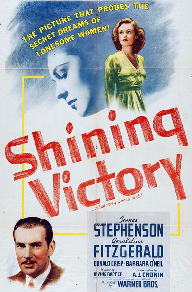 Shining Victory (1941) Irving Rapper, James Stephenson, Geraldine Fitzgerald, Donald Crisp