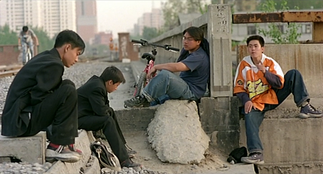 Shiqi sui de dan che AKA Beijing Bicycle (2001) by Xiaoshuai Wang-poster