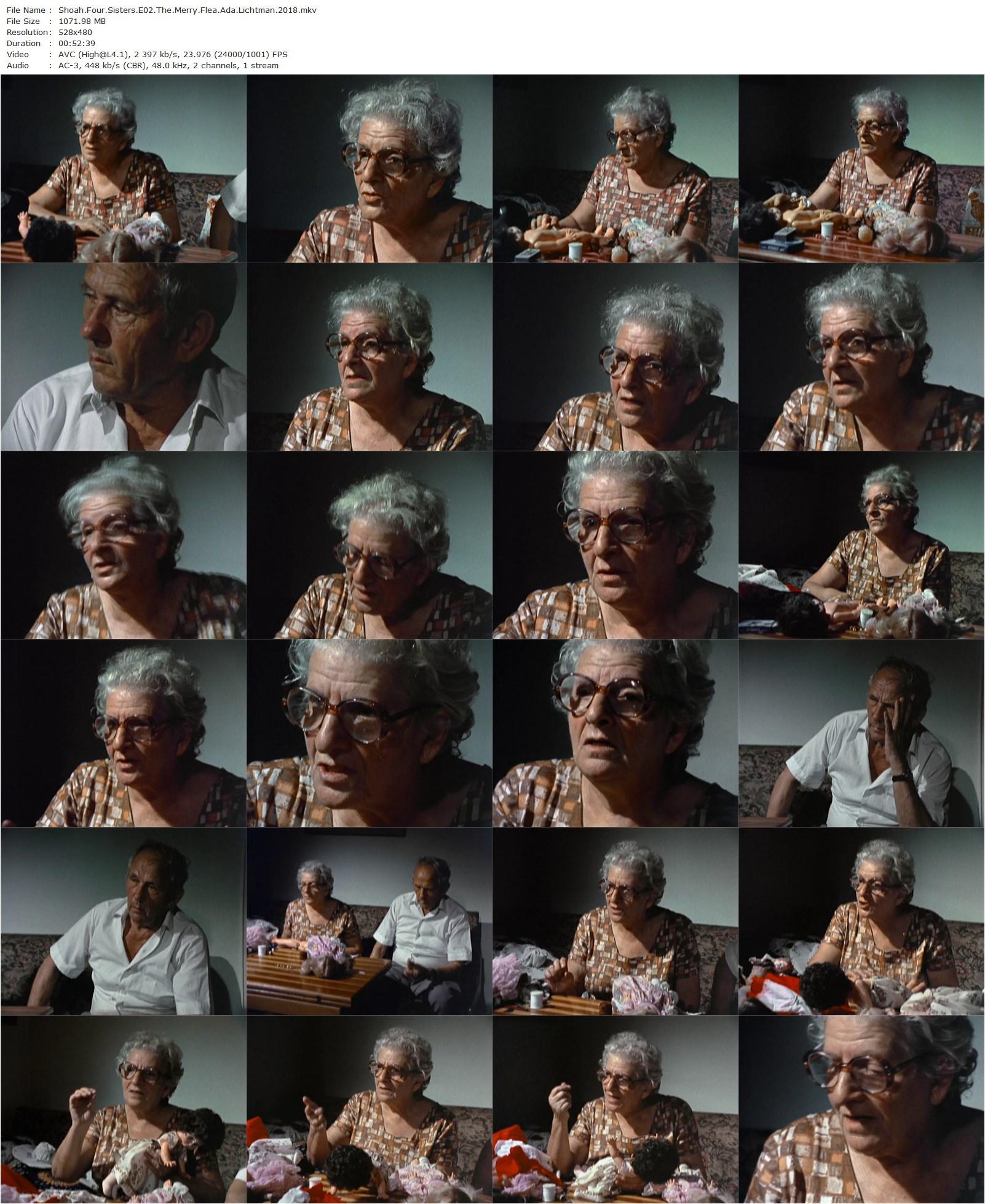 Shoah: Four Sisters / Les quatre soeurs (2018) Claude Lanzmann, Paula Biren, Ruth Elias-poster