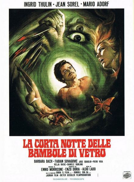 La corta notte delle bambole di vetro / Short Night of Glass Dolls (1971) Aldo Lado, Ingrid Thulin, Jean Sorel, Mario Adorf, Horror, Mystery