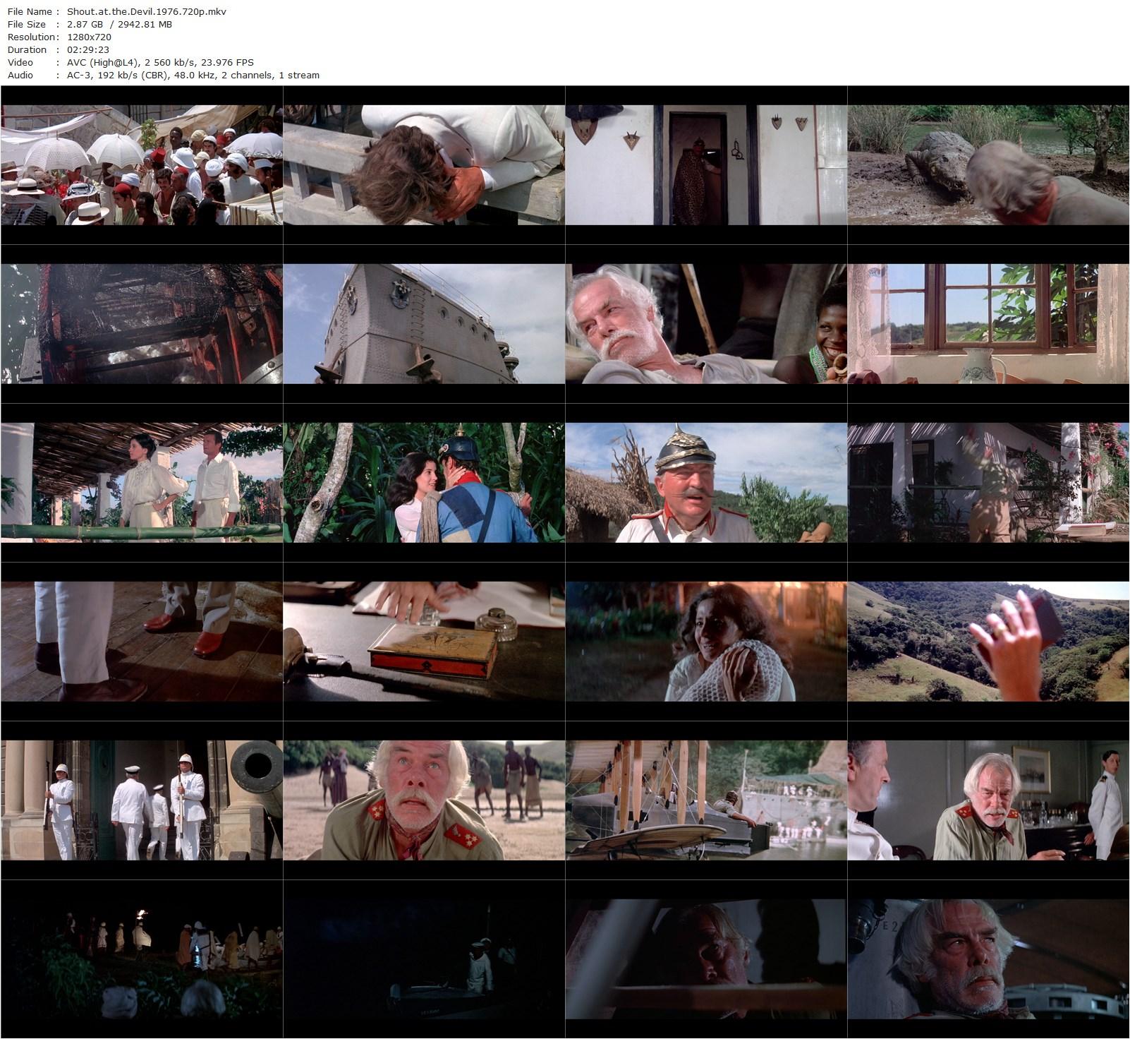 Shout at the Devil (1976) Peter R. Hunt, Lee Marvin, Roger Moore, Barbara Parkins-poster