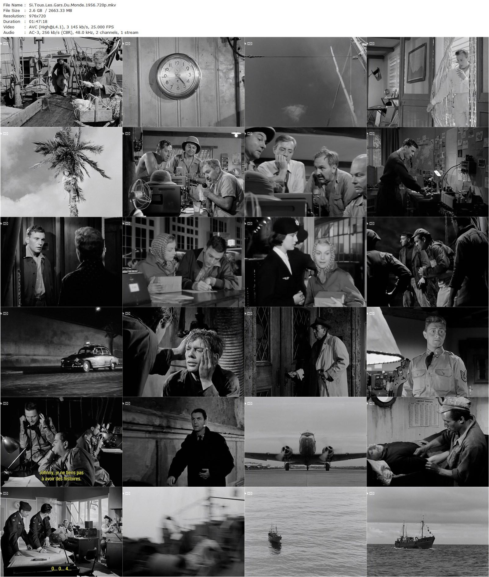 If All the Guys in the World… AKA Si tous les gars du monde… (1955) Christian-Jaque, André Valmy, Jean Gaven, Marc Cassot-poster