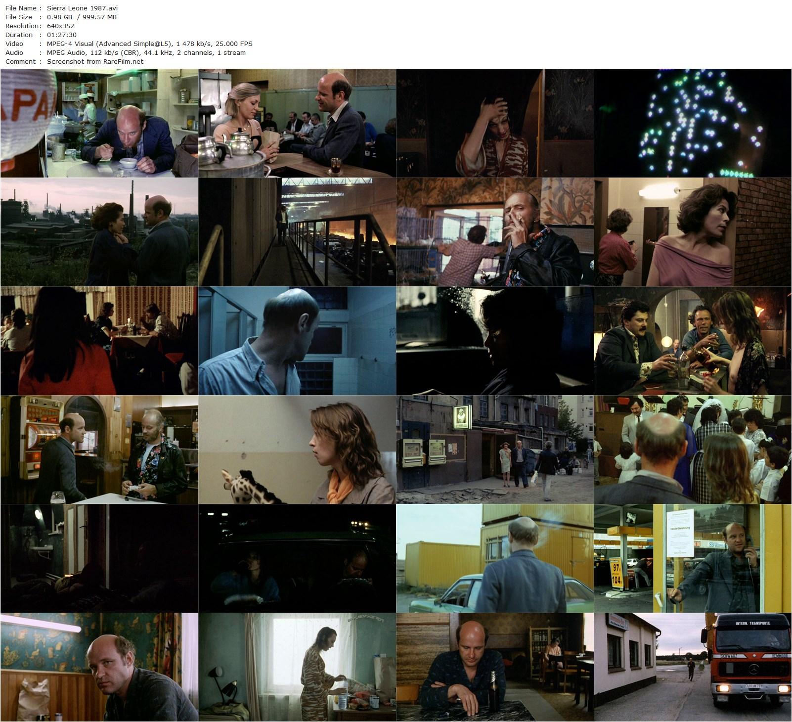 Sierra Leone (1987) Uwe Schrader, Gottfried Breitfuss, Nikolaus Dutsch, Hans-Eckart Eckhardt, Drama-poster